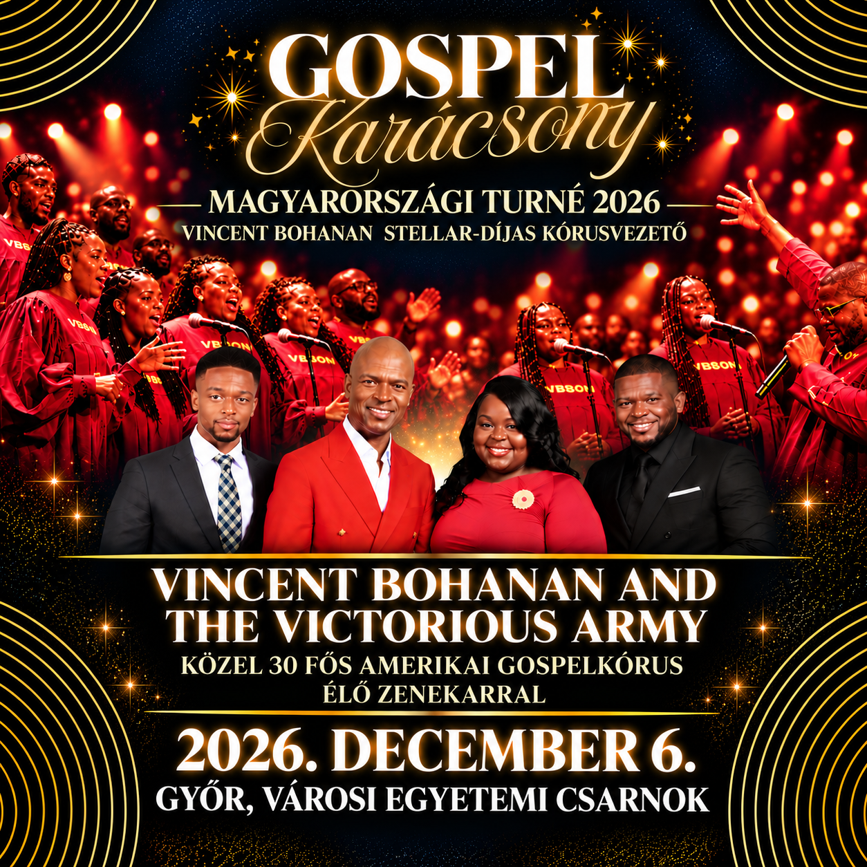 GOSPEL KAR&Aacute;CSONY GYŐR&Ouml;TT